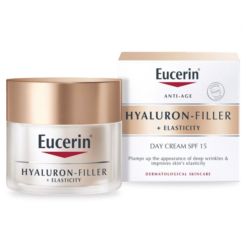 Kem đặc trị chống chảy xệ da ban ngày Eucerin hyaluron filler elasticity day cream spf 15